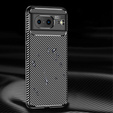 Etui do Google Pixel 8, Carbon Gel, czarne