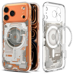 Etui Spigen do iPhone 17 Pro Max, Ultra Hybrid Mag MagSafe, Neo One - Natural Titanium