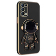 Etui do Oppo A74 5G, Astronaut, czarne