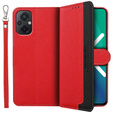 Etui Wallet do Xiaomi Poco M5, KHAZNEH RFID, Dual Color, Red