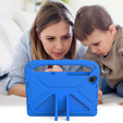 Etui dla dzieci do Lenovo Tab M10 HD 10.1 Gen 2 X306 / Tab M10 Plus TB-X606, dziecięce z uchwytem, Niebieskie