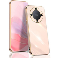 Etui do Honor Magic 6 Lite 5G, Glamour CamShield, różowe rose gold