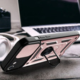 Etui pancerne do iPhone 16E, CamShield Slide, różowe + Szkło Hartowane 9H