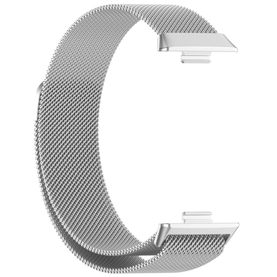 Bransoleta Milanese do Huawei Watch Fit 4 / 4 Pro / 3, Srebrna