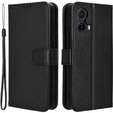 Etui z klapką do Motorola Moto G85, Wallet Smart Magnet, czarne