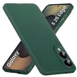 Nakładka Matt TPU do Samsung Galaxy S25 Edge – zielona