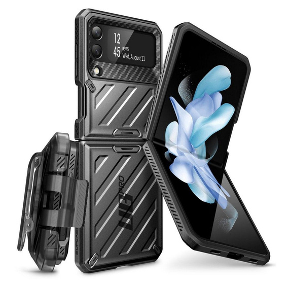 Etui Supcase do Samsung Galaxy Z Flip 4, Unicorn Beetle Pro, Black