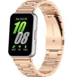 Bransoleta Stalowa do Samsung Galaxy Fit 3, Różowa