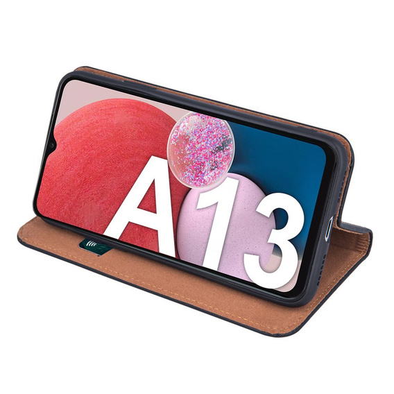 Skórzane Etui Wallet do Samsung Galaxy A13 4G, Black