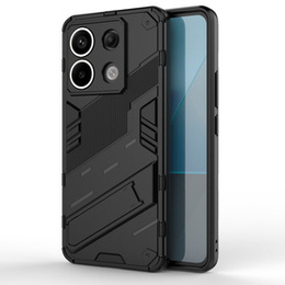 Etui do Xiaomi Redmi Note 13 Pro 5G, Military kickstand, czarne