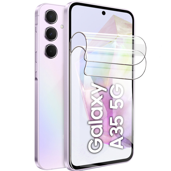 2x Folia Hydrożelowa do Samsung Galaxy A35 5G, ERBORD Hydrogel Foil