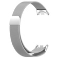 Pasek Bransoleta Milanese do Xiaomi Smart Band 10 / 9 / 8, Srebrny