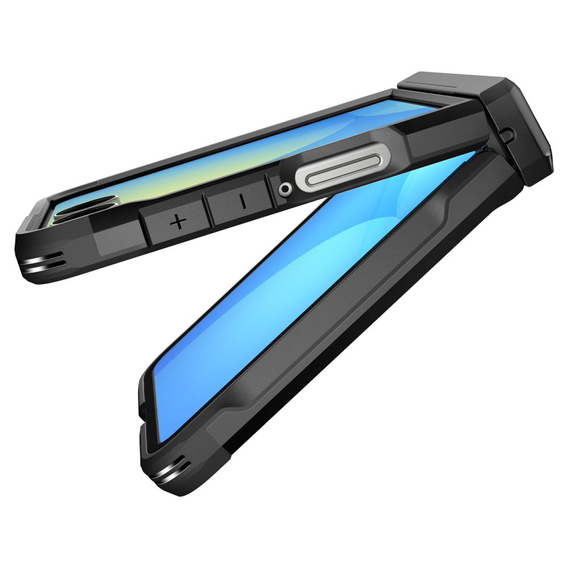 Etui Spigen do Samsung Galaxy Z Flip7 5G, Tough Armor Pro Mag, do MagSafe, czarne