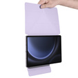 Magnetyczne etui origami do Samsung Galaxy Tab S10 Lite / S10 FE / S9 FE / S9 – fioletowe