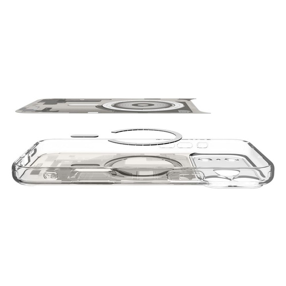 Etui Spigen do iPhone 17 Pro Max, Ultra Hybrid Mag MagSafe, Neo One - Natural Titanium