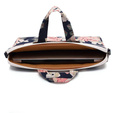 Etui Pokrowiec Torba Do Laptopa 13 14 cail / Macbook Air Pro M1 M2 M3 M4, Niebieska w kwiaty