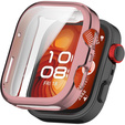 2w1 Etui z Osłoną na ekran do Huawei Watch Fit 4, Różowe