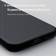 Etui NILLKIN do Xiaomi 15T Pro, Super Frosted Shield Case, czarne