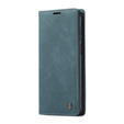 Etui CASEME do Xiaomi do Redmi Note 9s / 9 Pro, Leather Wallet Case, niebieskie