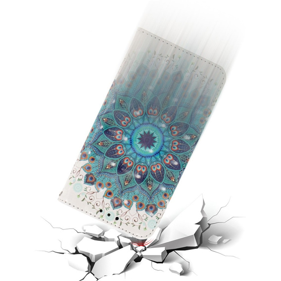 Etui z klapką do Samsung Galaxy A54 5G, Wallet, Mandala Flower