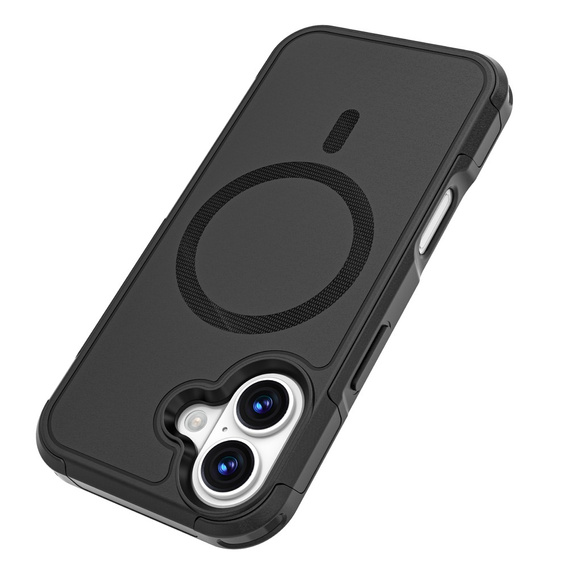 Etui pancerne do iPhone 17, MagForce MagSafe, czarne