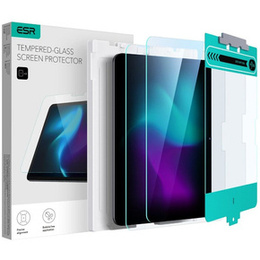 Szkło Hartowane ESR do iPad Pro 11" 2024 (5 gen.), z ramką do montażu (2 sztuki)
