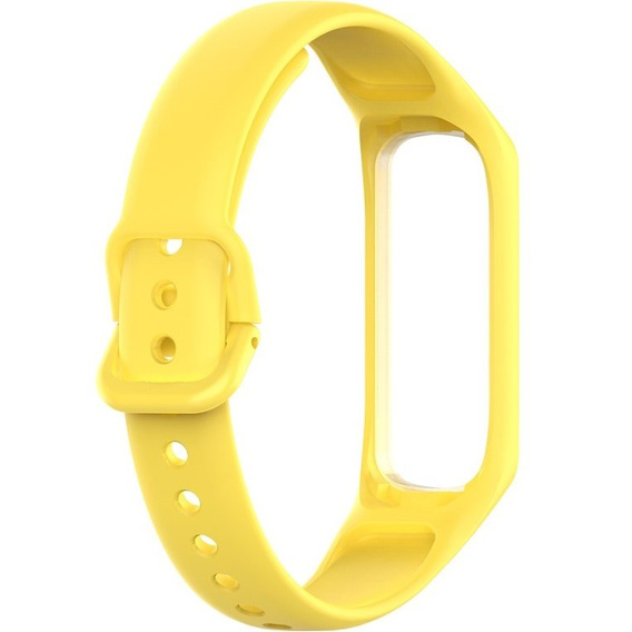 Pasek Silikonowy do Samsung Galaxy Fit 2 SM-R220, Żółty
