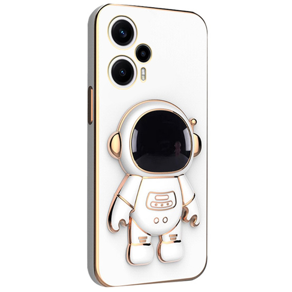 Etui do Xiaomi Poco F5, Astronaut, białe