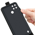 Etui z klapką do Realme C21Y / C25Y, Flip, czarne