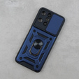 Etui pancerne do Xiaomi Redmi 12, CamShield Slide, granatowe