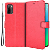 Etui z klapką do Ulefone Note 12P, Wallet, czerwone