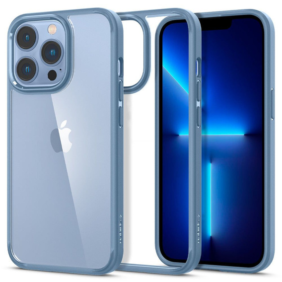 Etui Spigen do iPhone 13 Pro, Ultra Hybrid, niebieskie