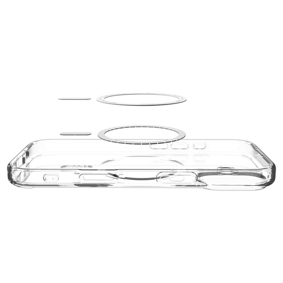 Etui Spigen do iPhone 17, Ultra Hybrid MagSafe, Frost White
