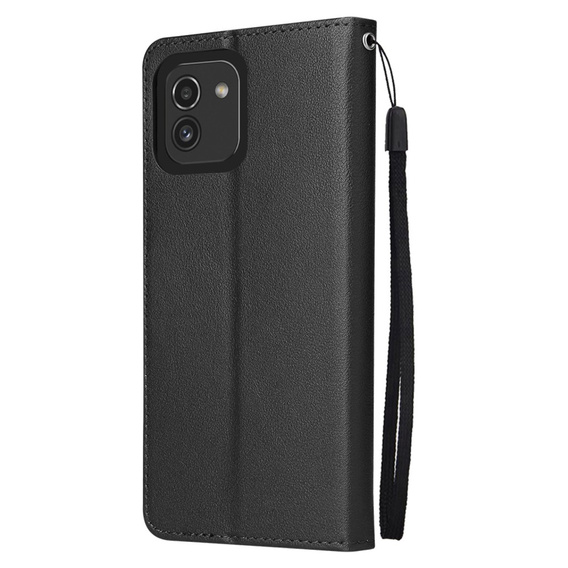 Etui Elegant Wallet do Samsung Galaxy A03, Black