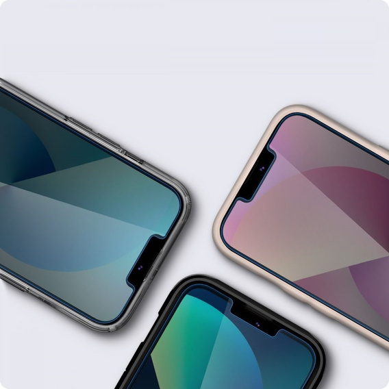 SPIGEN Szkło Hartowane Prywatyzujące do iPhone 16e / 13 / 13 Pro, Glas.TR Privacy