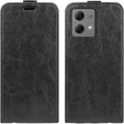 Etui z klapką do Motorola Moto G84, Flip, czarne