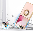 Etui do Samsung Galaxy Z Flip7 FE / Z Flip6, Electro Ring, różowe