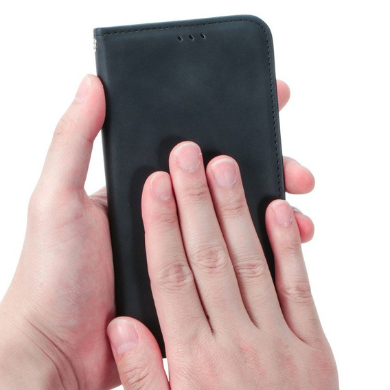 Etui Wallet do Samsung Galaxy A51 5G, Vintage Style Smooth, Black