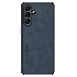Etui do Samsung Galaxy M55 5G, ERBORD Business, z blaszką do uchwytów samochodowych, niebieskie