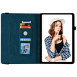 Etui do Lenovo Tab M9, Wallet Pen Slot, butterflies, fioletowe