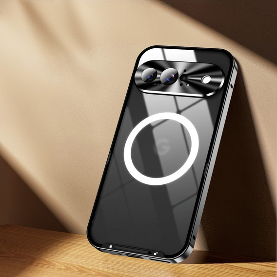 Etui z ochroną aparatu do Google Pixel 9, CamShield MagSafe, czarne