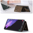 Etui do Samsung Galaxy S23 Ultra, DG.MING 2in1, brązowe