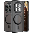 Etui do Xiaomi Redmi Note 15 Pro Plus 5G / Poco M8 Pro 5G, do MagSafe, ERBORD Matt Case, czarny