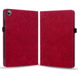 Etui z klapką do Lenovo Tab M11, flower, czerwone