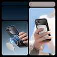 Etui Supcase do iPhone 16E, Unicorn Beetle Mag, czarne
