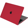 Etui do MacBook Air 13 A2337 M1 A2179 A1932, HardShell, czerwone