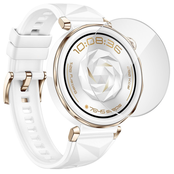 2x Szkło Hartowane ERBORD do Huawei Watch GT 5 Pro 42mm, Szybka