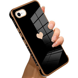 Etui do iPhone 7/8/SE 2020/SE 2022, Electro heart, czarne