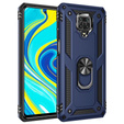 Etui pancerne do Xiaomi Redmi Note 9S / 9 Pro,, Nox Case Ring, granatowe