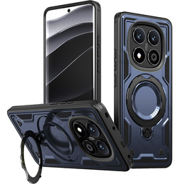 Etui do Xiaomi Redmi Note 14 Pro+ 5G, Military MagSafe, niebieskie